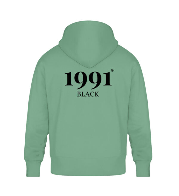 1991 Black - Unisex Oversized Organic Hoodie-7135