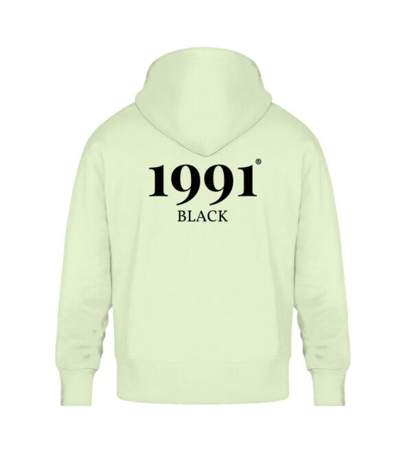1991 Black - Unisex Oversized Organic Hoodie-7105