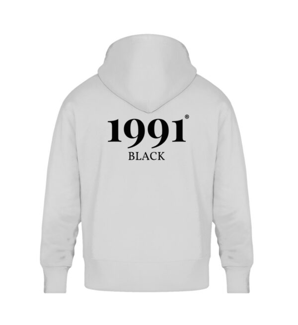 1991 Black - Unisex Oversized Organic Hoodie-6961