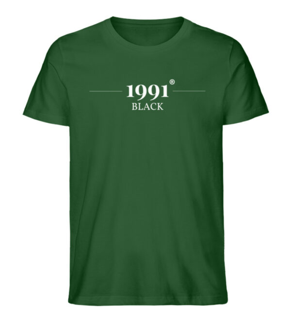 1991 Black - Herren Organic Shirt-833
