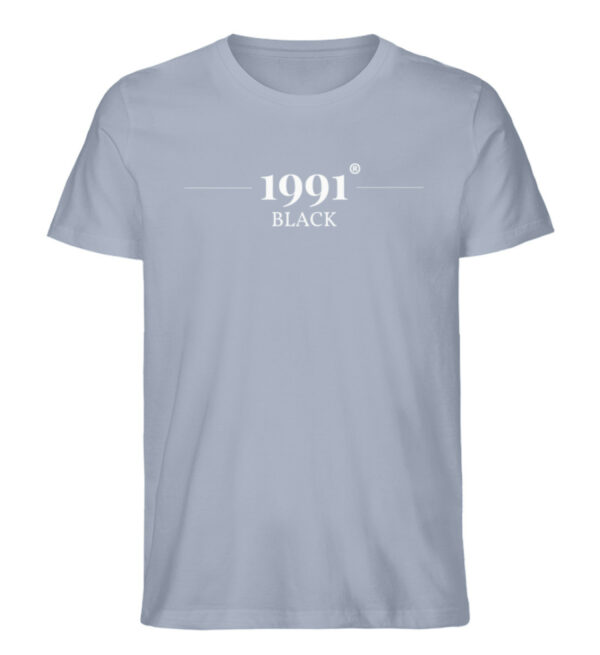 1991 Black - Herren Organic Shirt-7086