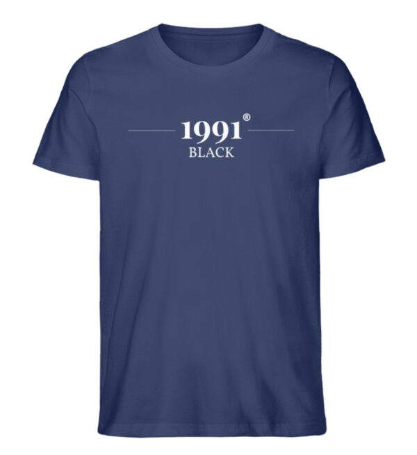 1991 Black - Herren Organic Shirt-6057