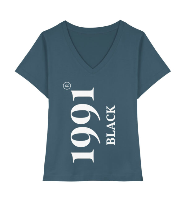 1991 Logo - Stella Isla V-Neck Shirt ST/ST-6880