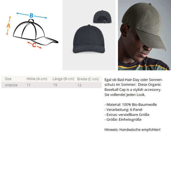 Core Signal - Baseball Cap mit Stick – Bild 3