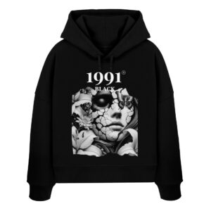Shattered Illusions - Womens Organic Boxcut Hoodie ST/ST-16