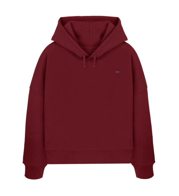 1991 Boxer Hoodie Stick - Womens Organic Boxcut Hoodie ST/ST mit Stick-6974