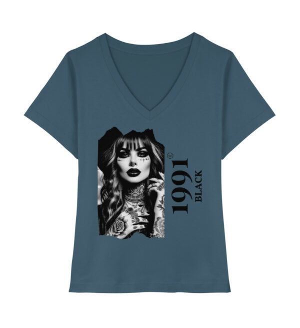 Unholy Beauty - Stella Isla V-Neck Shirt ST/ST-6880