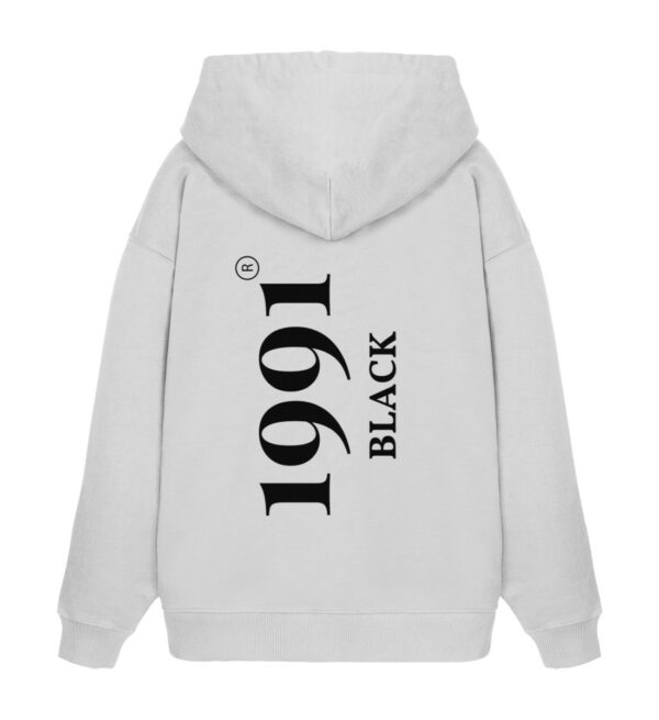 1991 BLACK - Unisex Oversized Organic Hoodie 2.0-6961