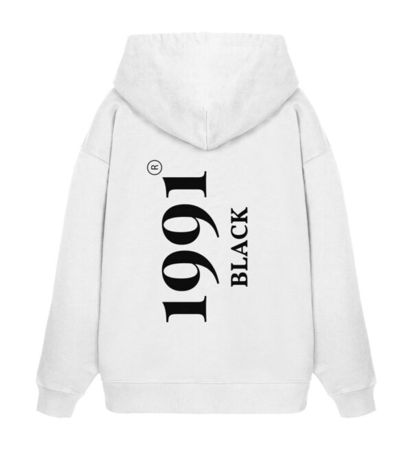 1991 BLACK - Unisex Oversized Organic Hoodie 2.0-3