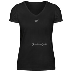 5 - V-Neck Damenshirt-16