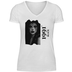 5 - V-Neck Damenshirt-3